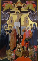 Icon of the Crucifiction